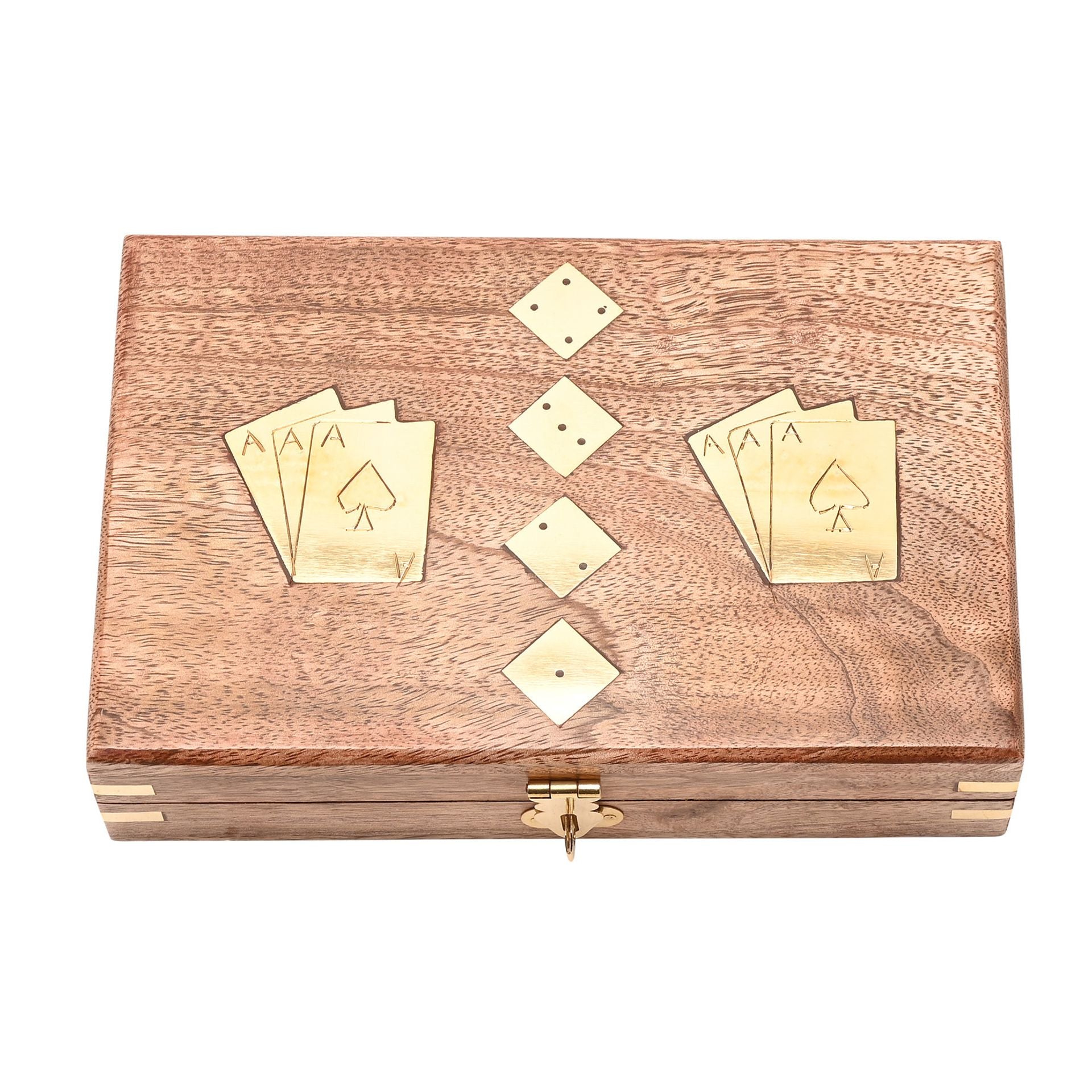Harvey Makin Wooden Games Set - Cards with Dice