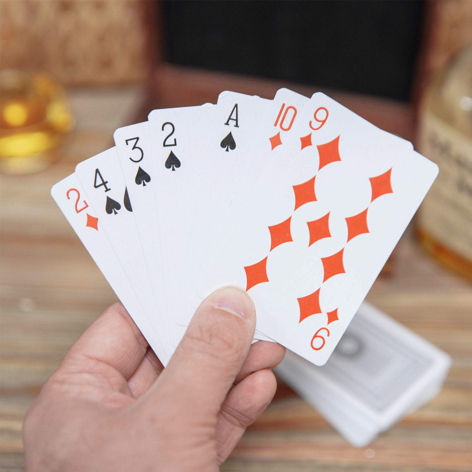 Harvey Makin Wooden Games Set - Cards with Dice