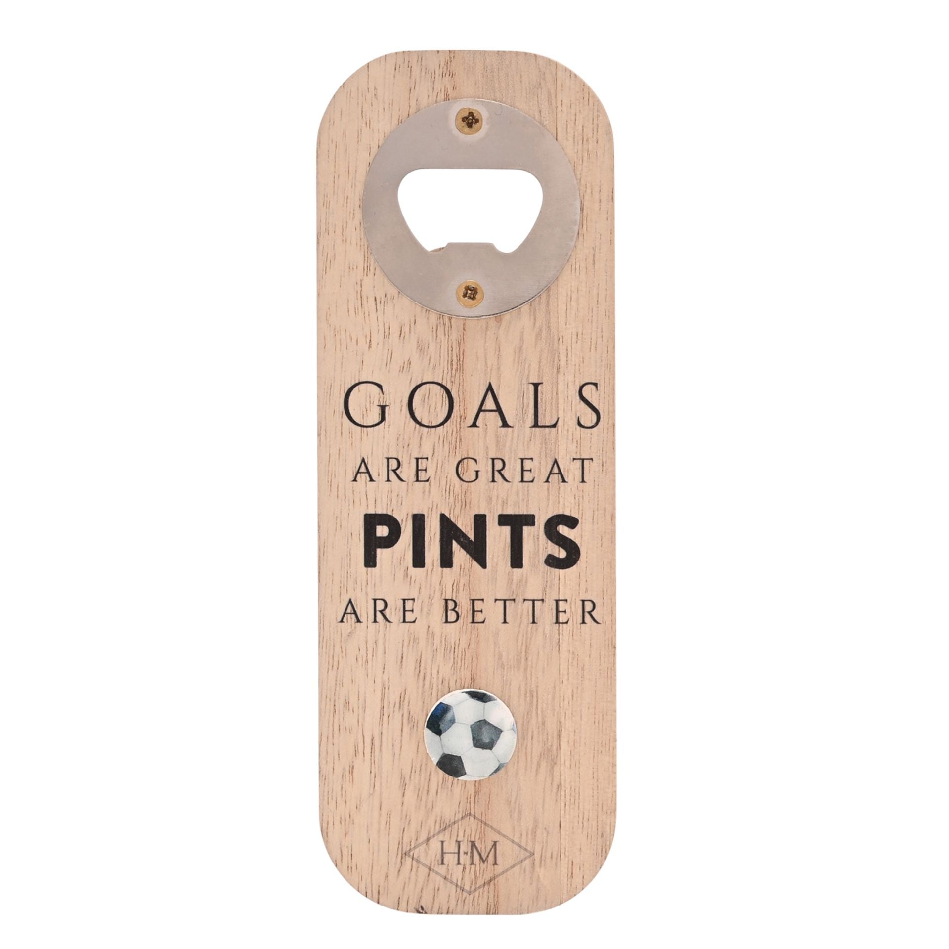 Hobbies By Harvey Magnetic Bottle Opener - Football