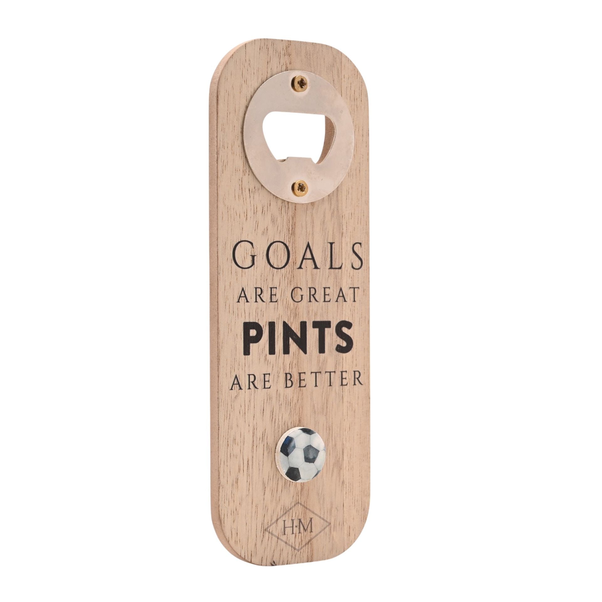 Hobbies By Harvey Magnetic Bottle Opener - Football
