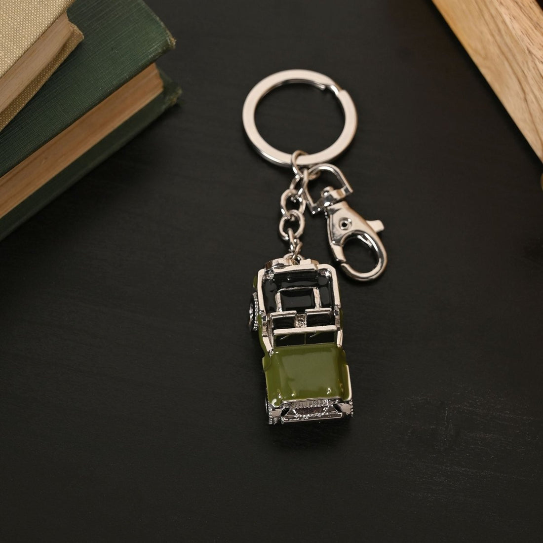 Hobbies By Harvey Keyring - Green 4x4 - RUTHERFORD & Co