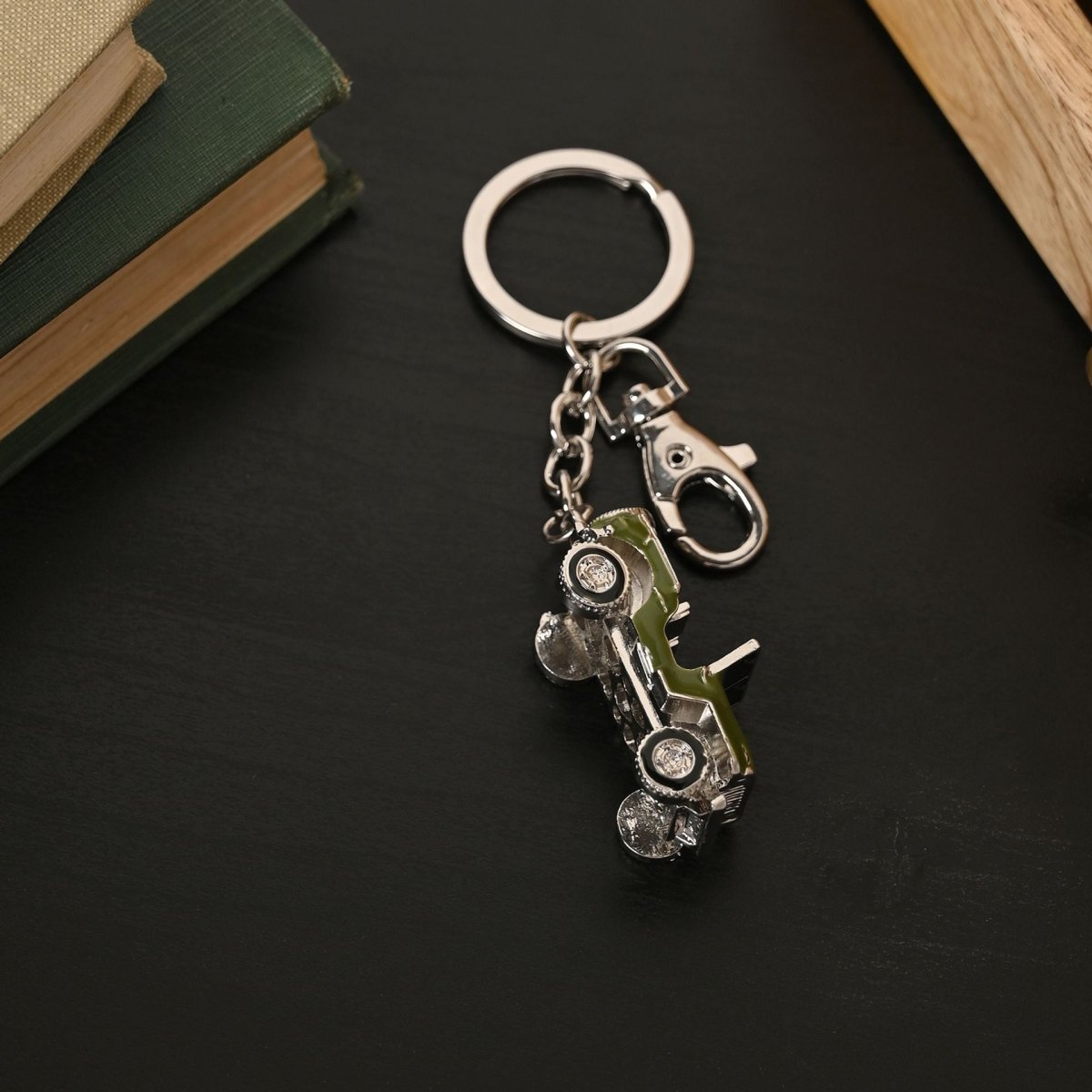 Hobbies By Harvey Keyring - Green 4x4 - RUTHERFORD & Co