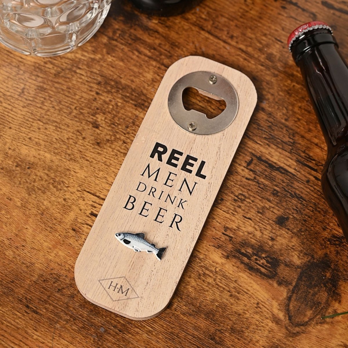 Hobbies By Harvey Magnetic Bottle Opener - Fishing - RUTHERFORD & Co