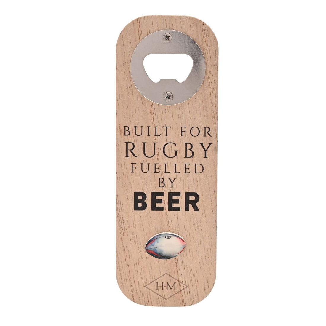 Hobbies By Harvey Magnetic Bottle Opener - Rugby - RUTHERFORD & Co