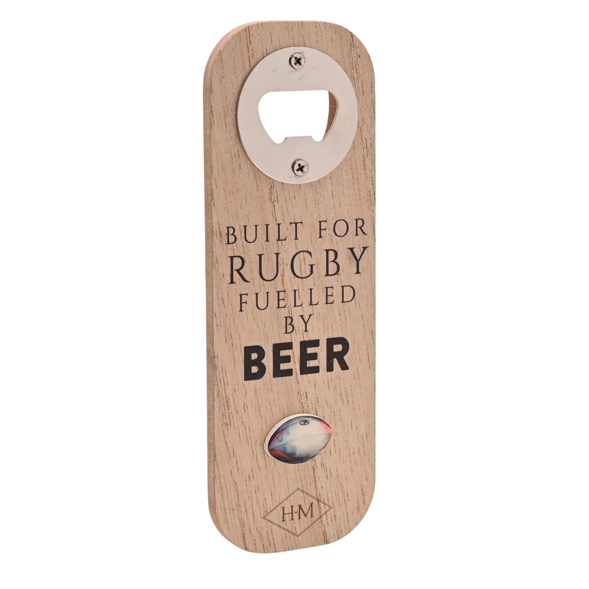 Hobbies By Harvey Magnetic Bottle Opener - Rugby - RUTHERFORD & Co