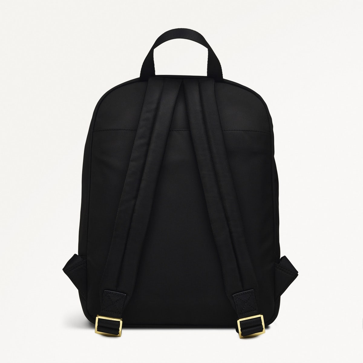 Holland Park Medium Ziptop Backpack Black - RUTHERFORD & Co