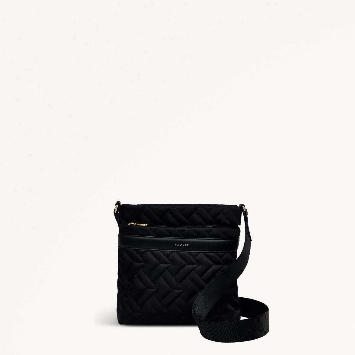 Holland Park - Quilt Small Ziptop Cross Body Bag - RUTHERFORD & Co