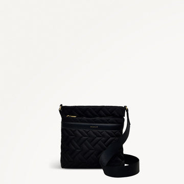 Holland Park - Quilt Small Ziptop Cross Body Bag - RUTHERFORD & Co