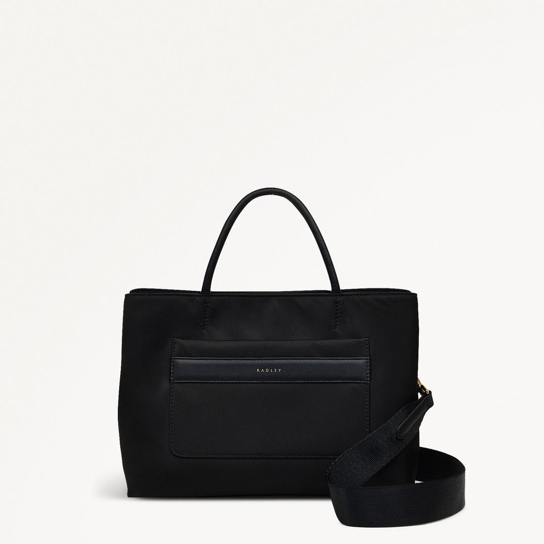 HOLLAND PARK/BLACK/MEDIUM ZIPTOP GRAB - RUTHERFORD & Co