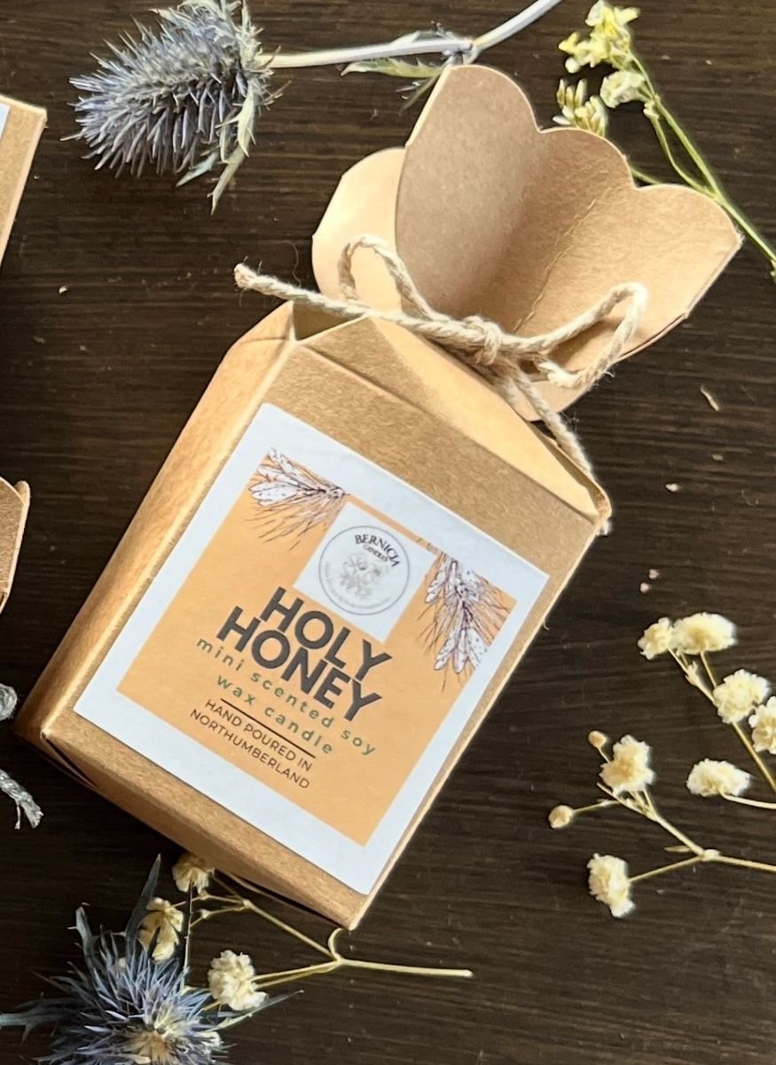 Holy Honey Mini Glass Candle - RUTHERFORD & Co