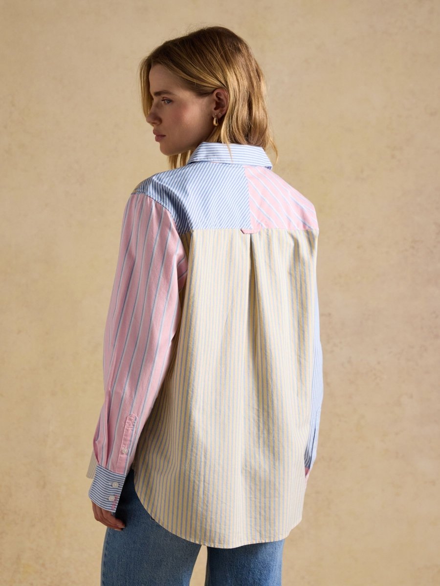 Hotchpotch Striped Boyfriend Fit Oxford Shirt - RUTHERFORD & Co