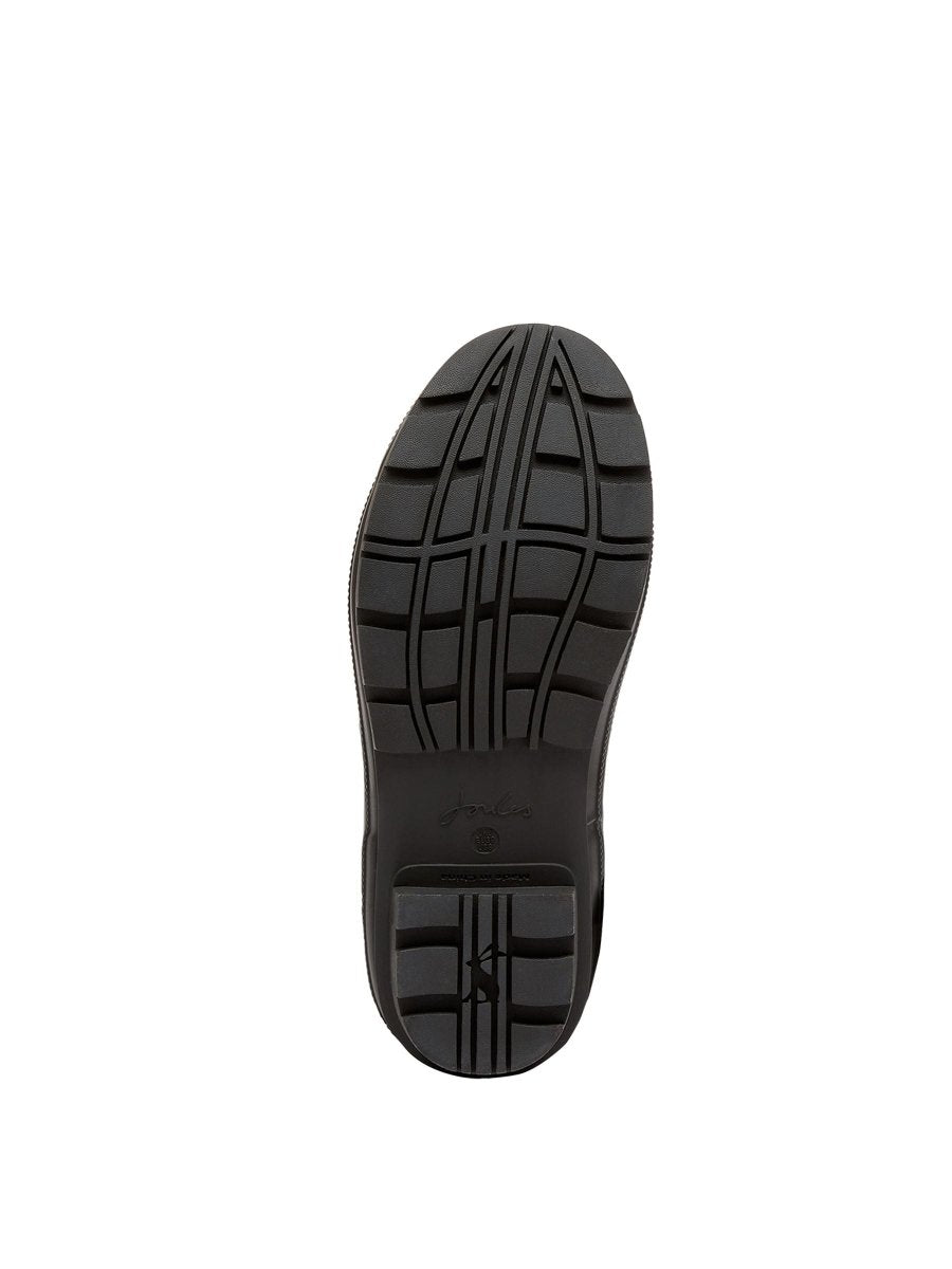 Houghton Black Adjustable Tall Wellies - RUTHERFORD & Co