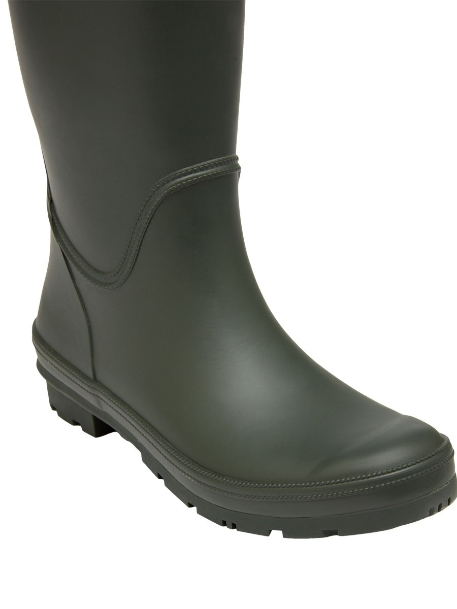 Houghton Green Adjustable Tall Wellies - RUTHERFORD & Co