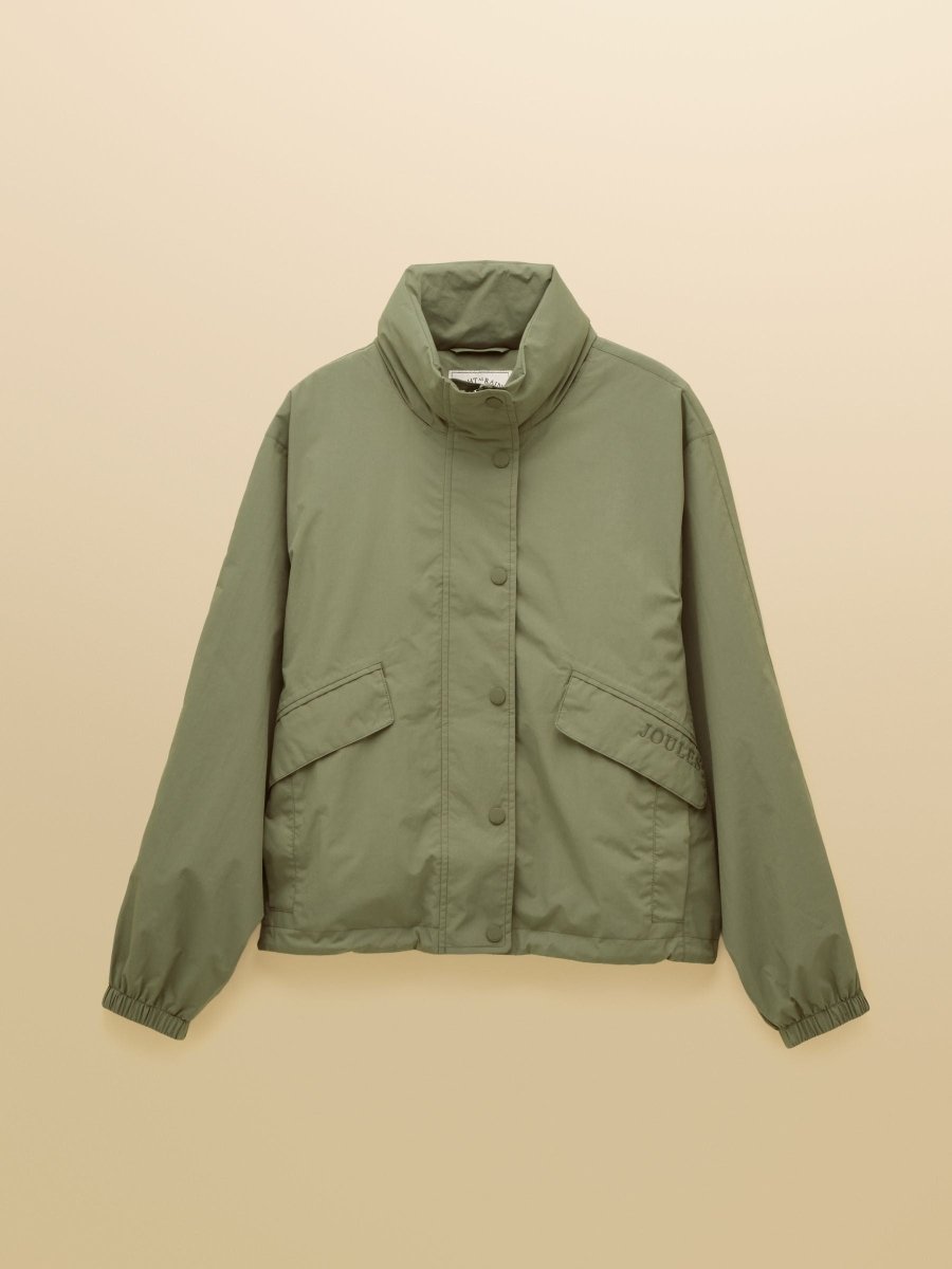 Hove Khaki Green Waterproof Windbreaker Jacket - RUTHERFORD & Co