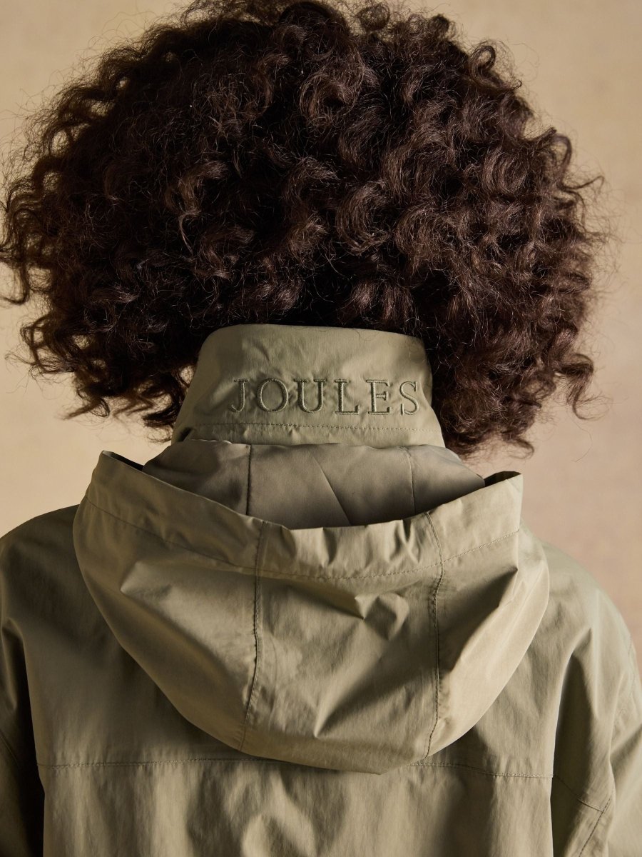 Hove Khaki Green Waterproof Windbreaker Jacket - RUTHERFORD & Co