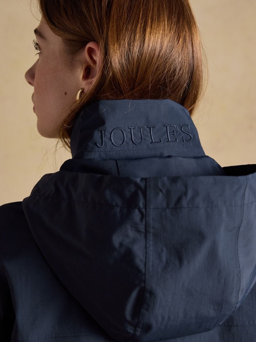 Hove Navy Waterproof Windbreaker Jacket - RUTHERFORD & Co