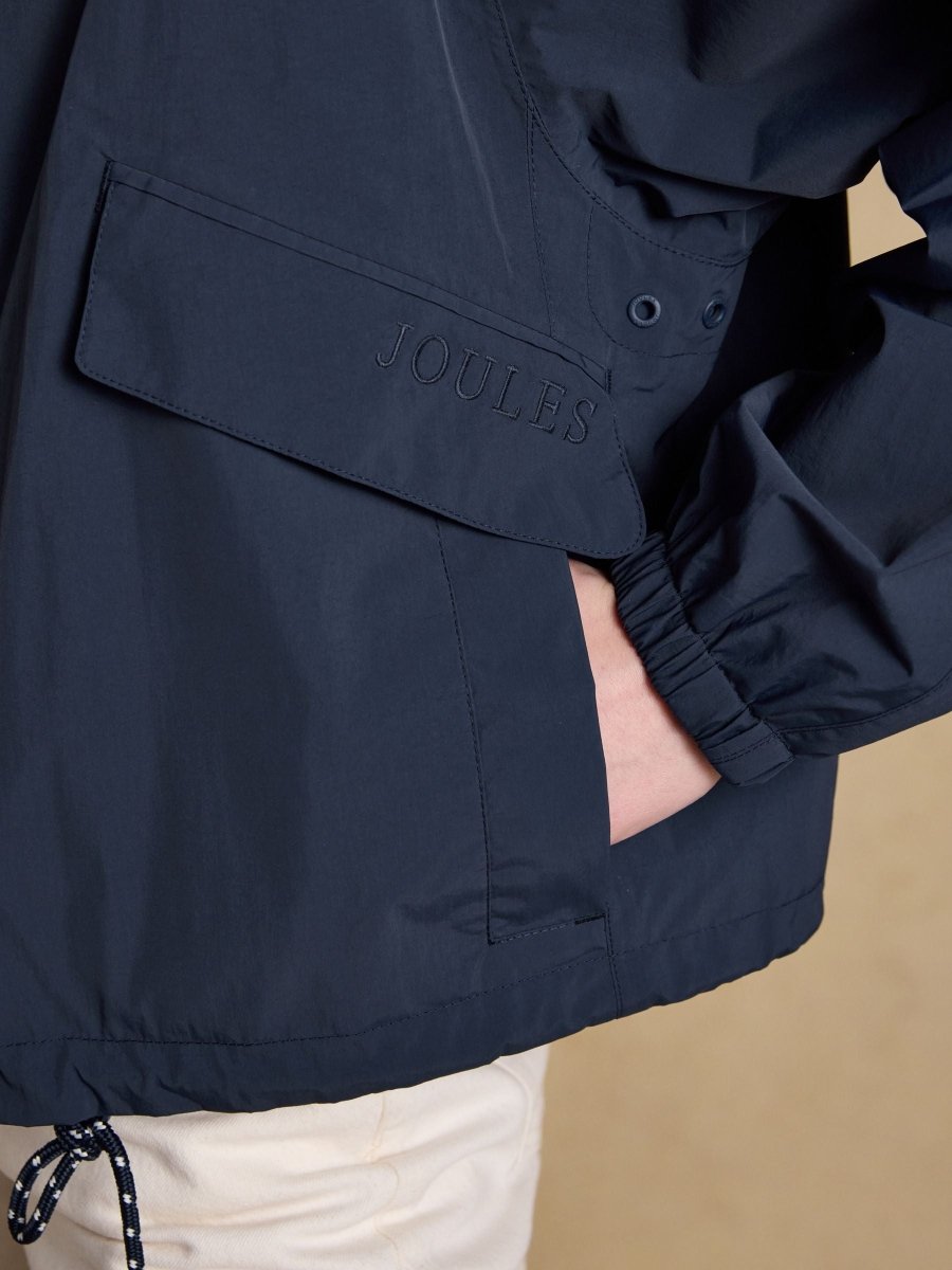 Hove Navy Waterproof Windbreaker Jacket - RUTHERFORD & Co