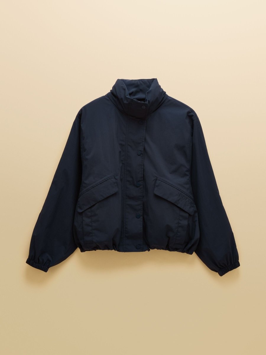 Hove Navy Waterproof Windbreaker Jacket - RUTHERFORD & Co