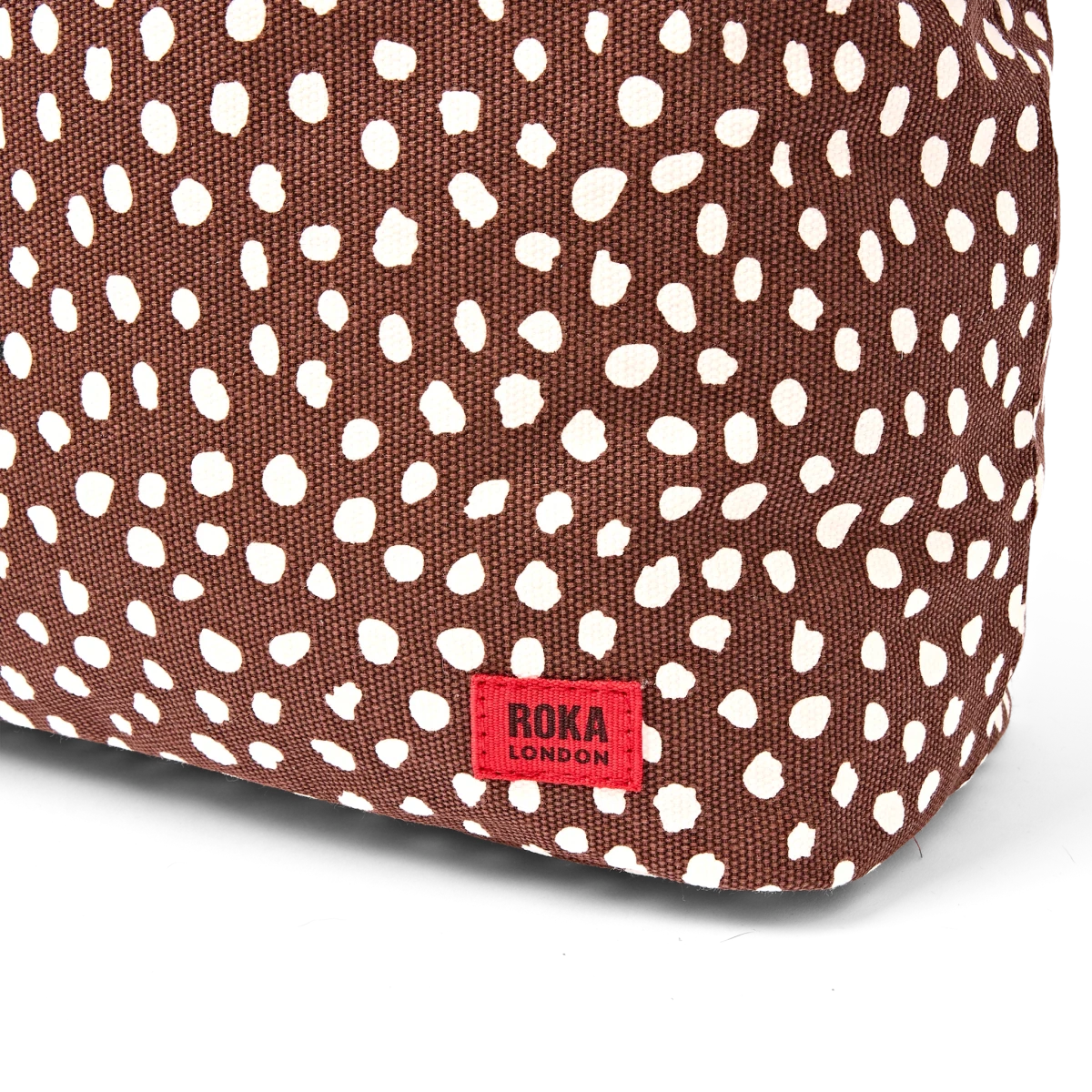 Hoxton Shoulder Bag in Brown Spot - Large - RUTHERFORD & Co