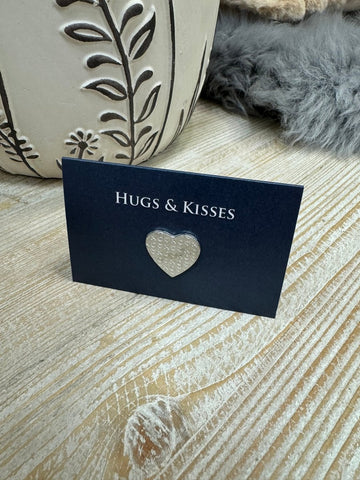 Hugs And Kisses Luxe Carded Charm - RUTHERFORD & Co