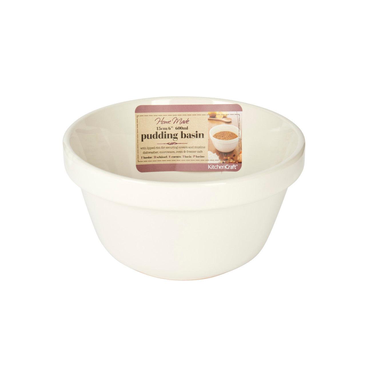 Home Made Stoneware 600ml Pudding Basin - RUTHERFORD & Co