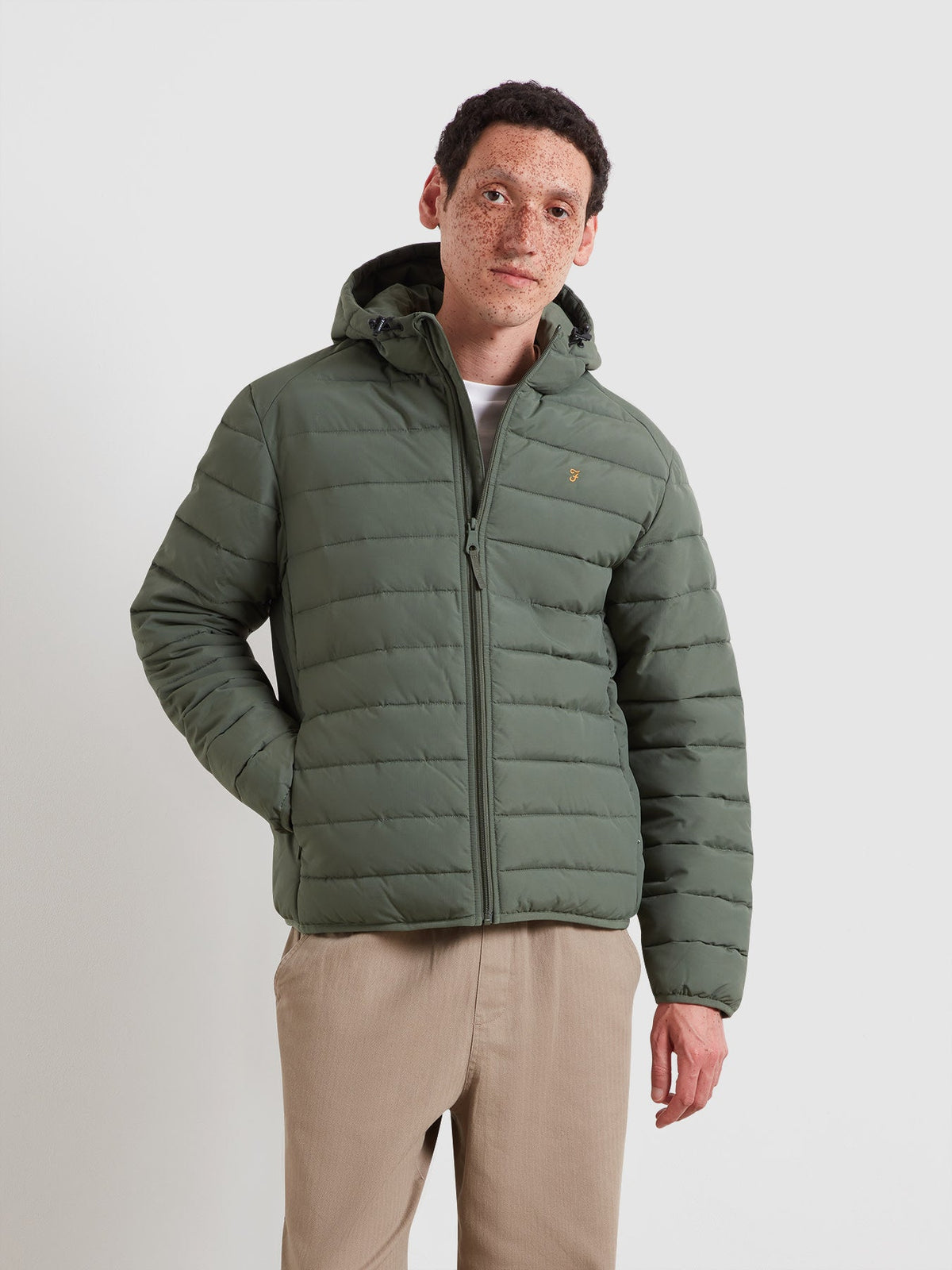 Kennedy Wadded Coat In Rosemary