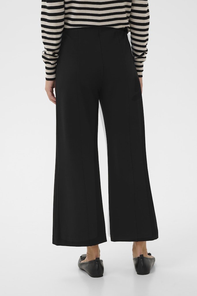 IlissaPW Pa Trousers - Black - RUTHERFORD & Co