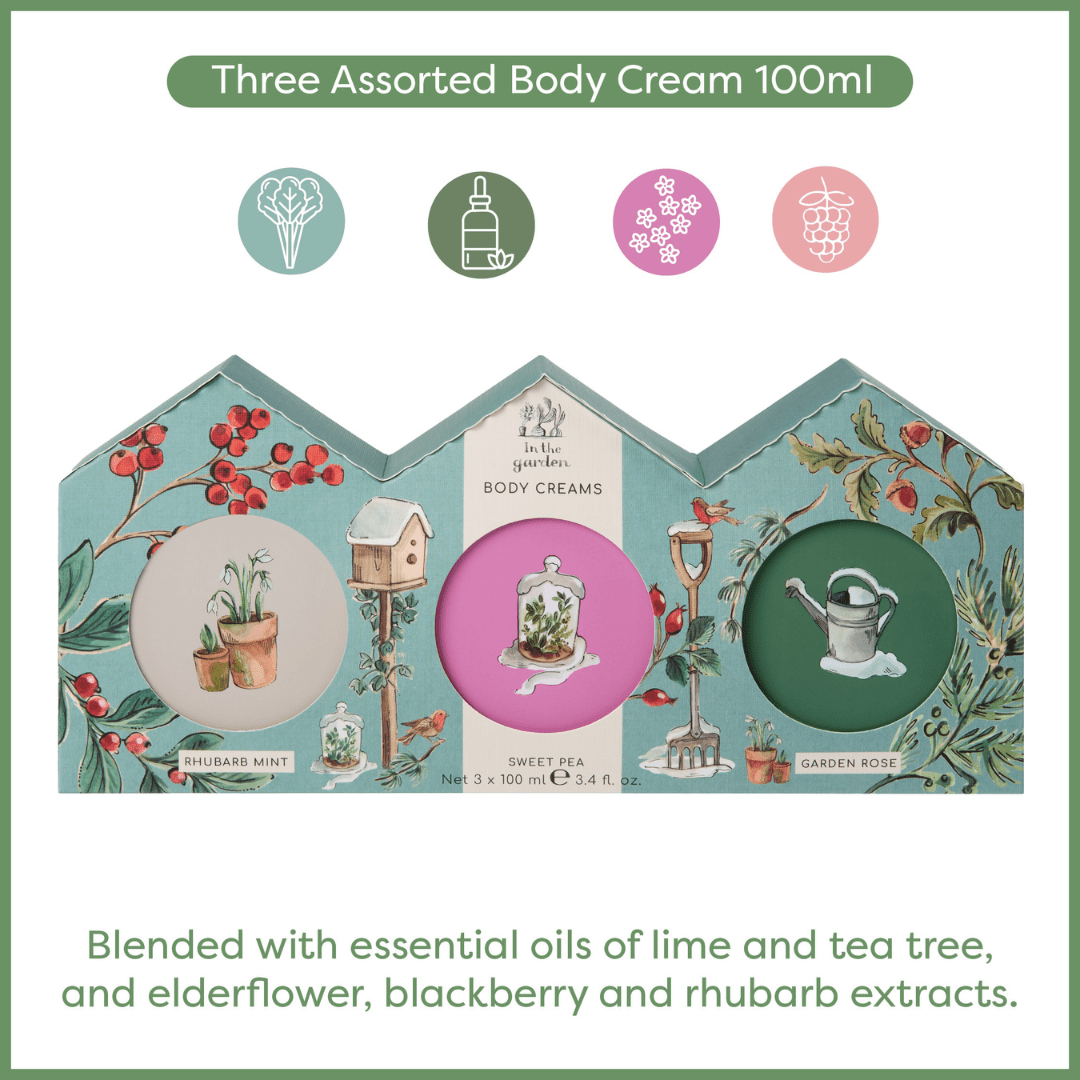 In The Garden Assorted Fragrance Body Creams - RUTHERFORD & Co