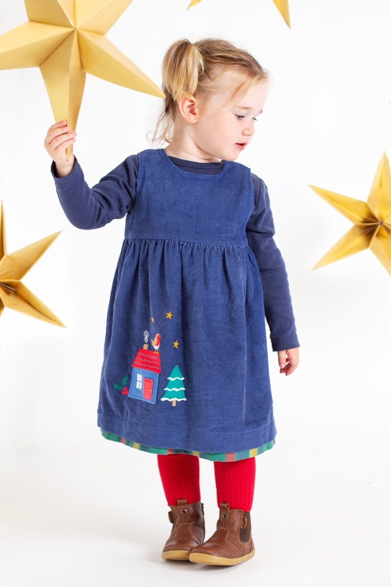 Inara Cord Reversible Dress - RUTHERFORD & Co