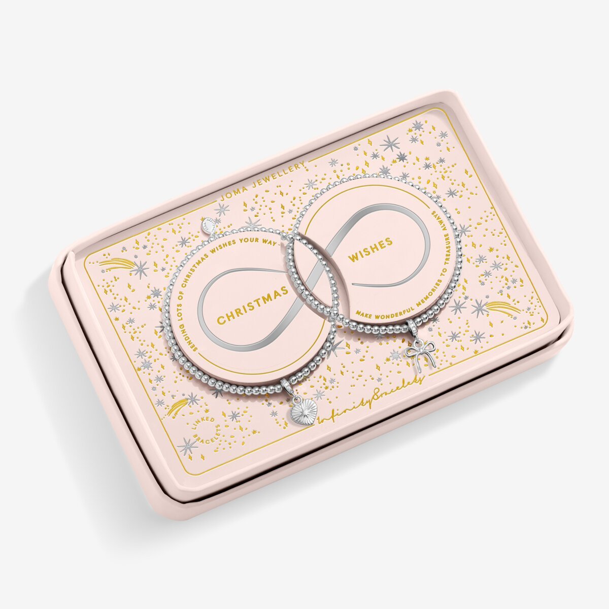 Infinity 'Christmas Wishes' Linked Bracelets - RUTHERFORD & Co