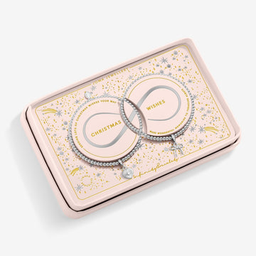 Infinity 'Christmas Wishes' Linked Bracelets - RUTHERFORD & Co