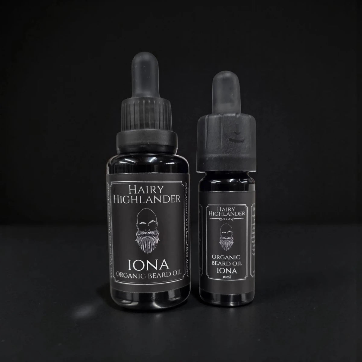 Iona Organic Beard Oil: Patchouli, Cedarwood, & Bergamot - RUTHERFORD & Co