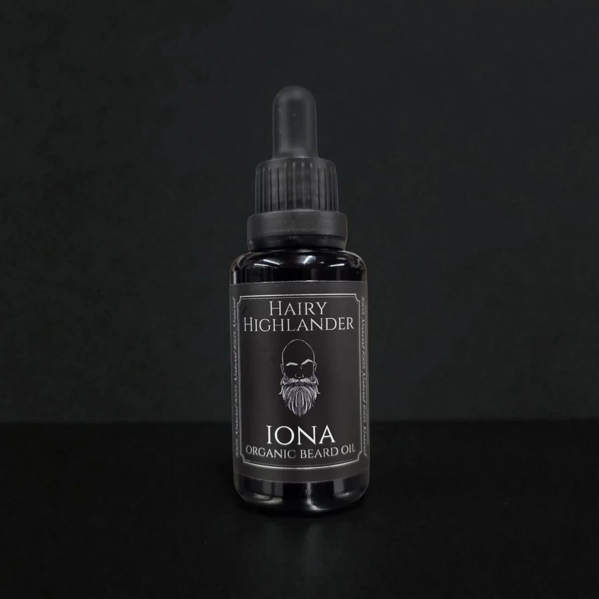 Iona Organic Beard Oil: Patchouli, Cedarwood, & Bergamot - RUTHERFORD & Co