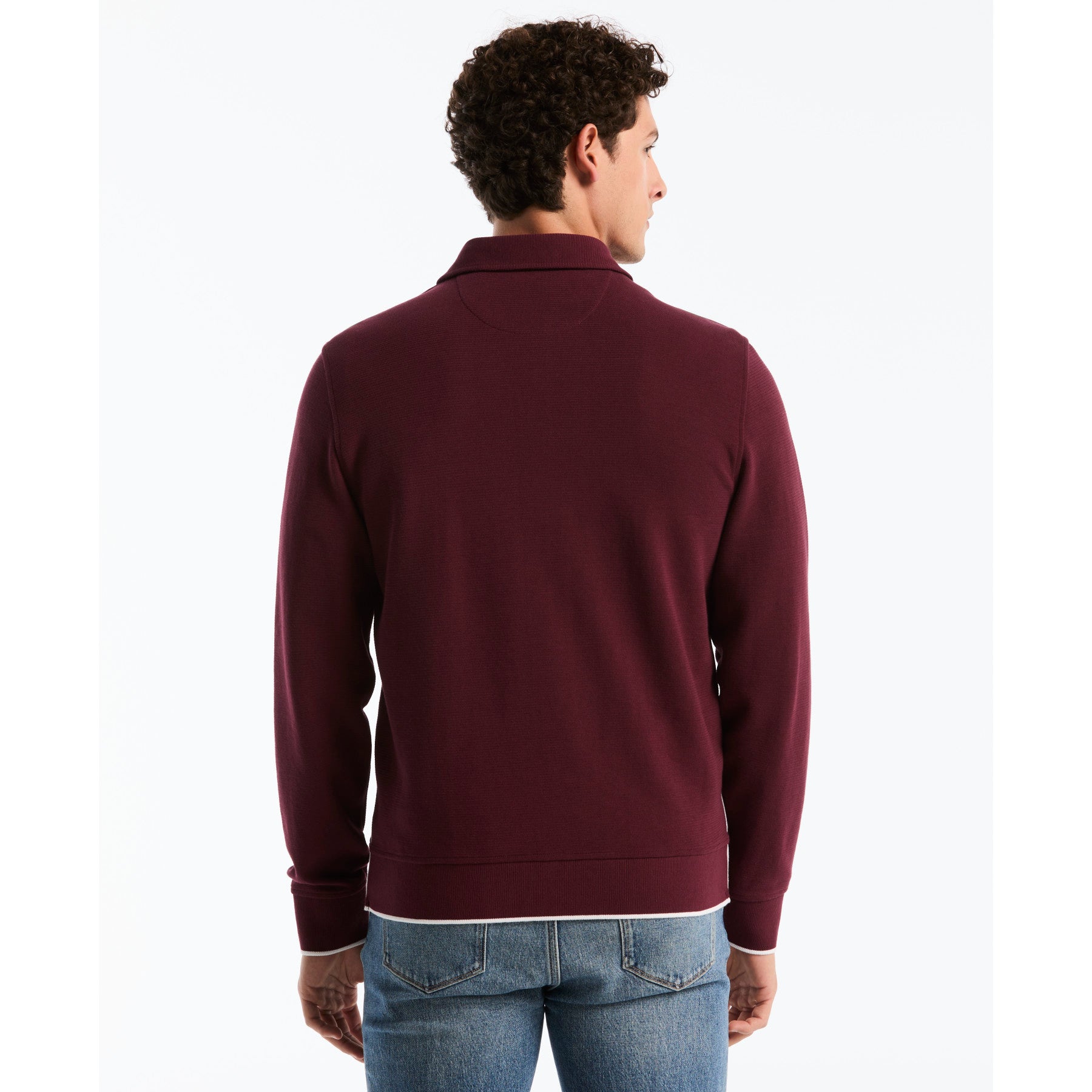 Piped Track Jacket In Port Royale