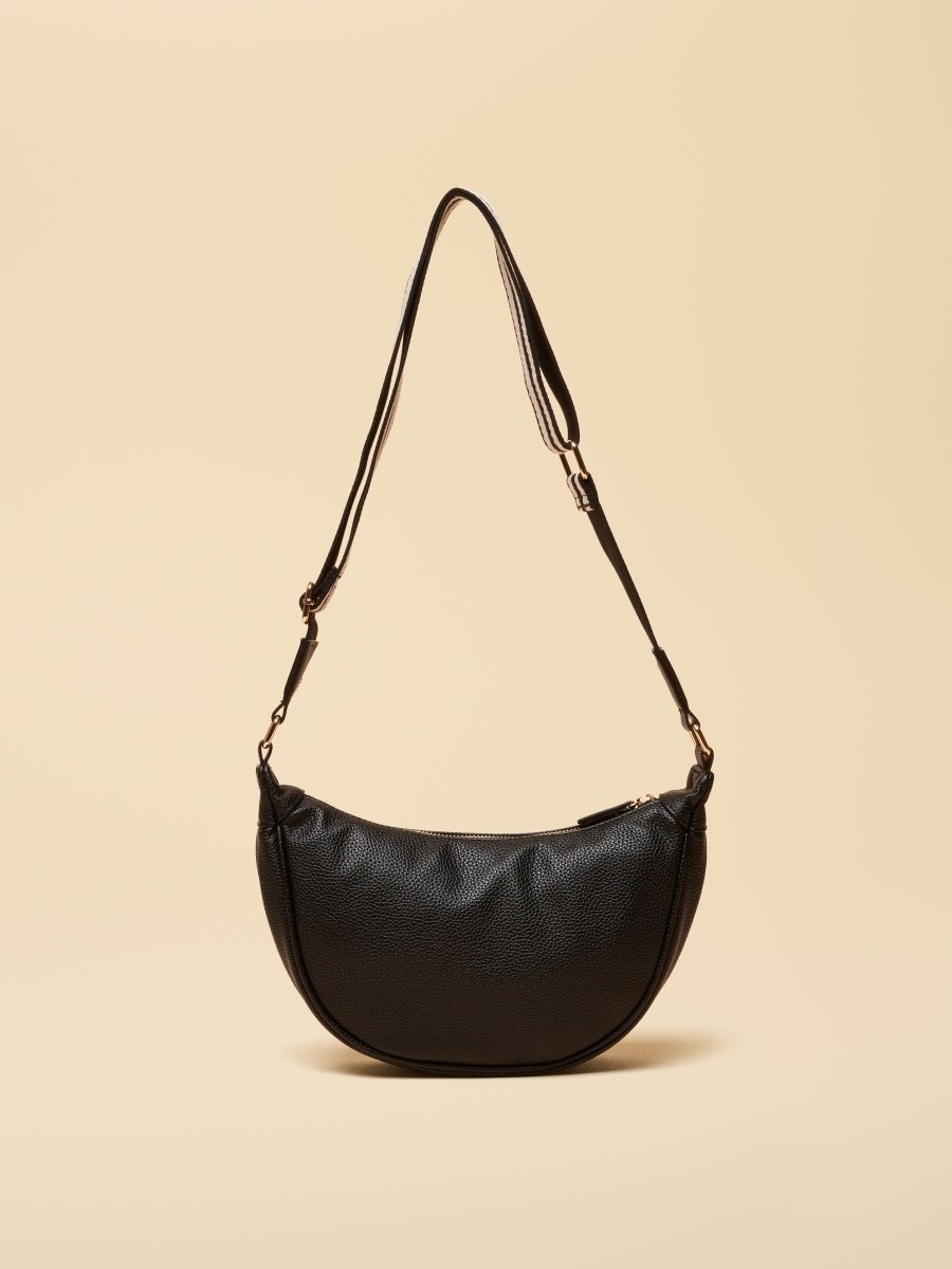 Jade Black Half Moon Adjustable Cross - Body Bag - RUTHERFORD & Co