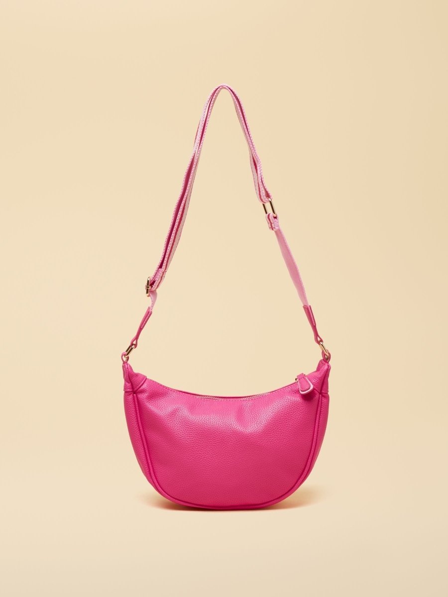 Jade Pink Half Moon Adjustable Cross - Body Bag - RUTHERFORD & Co