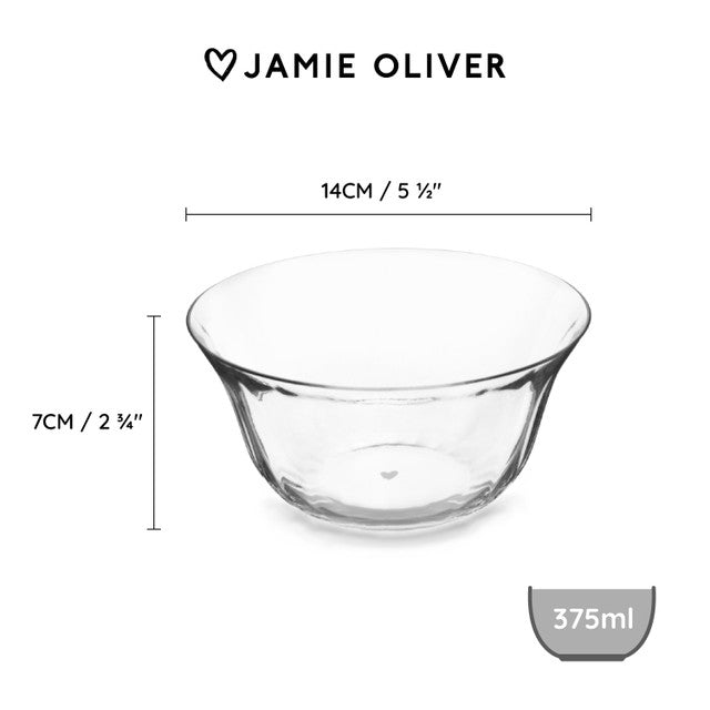 Jamie Oliver Big Love Dreamy Dessert Dishes, Pack of 4, 14cm - RUTHERFORD & Co