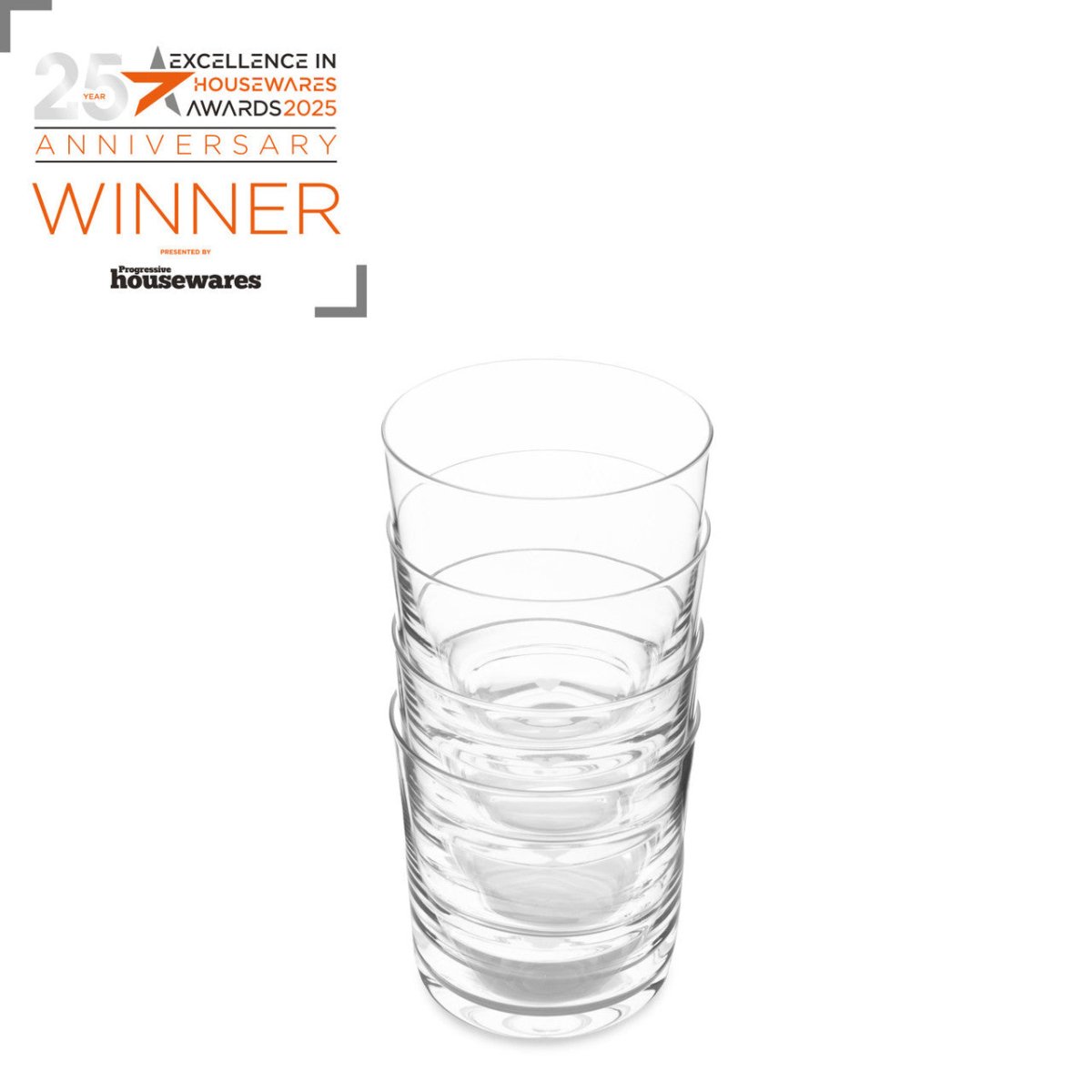 Jamie Oliver Big Love Top Tumblers, Set of 4, 320ml - RUTHERFORD & Co