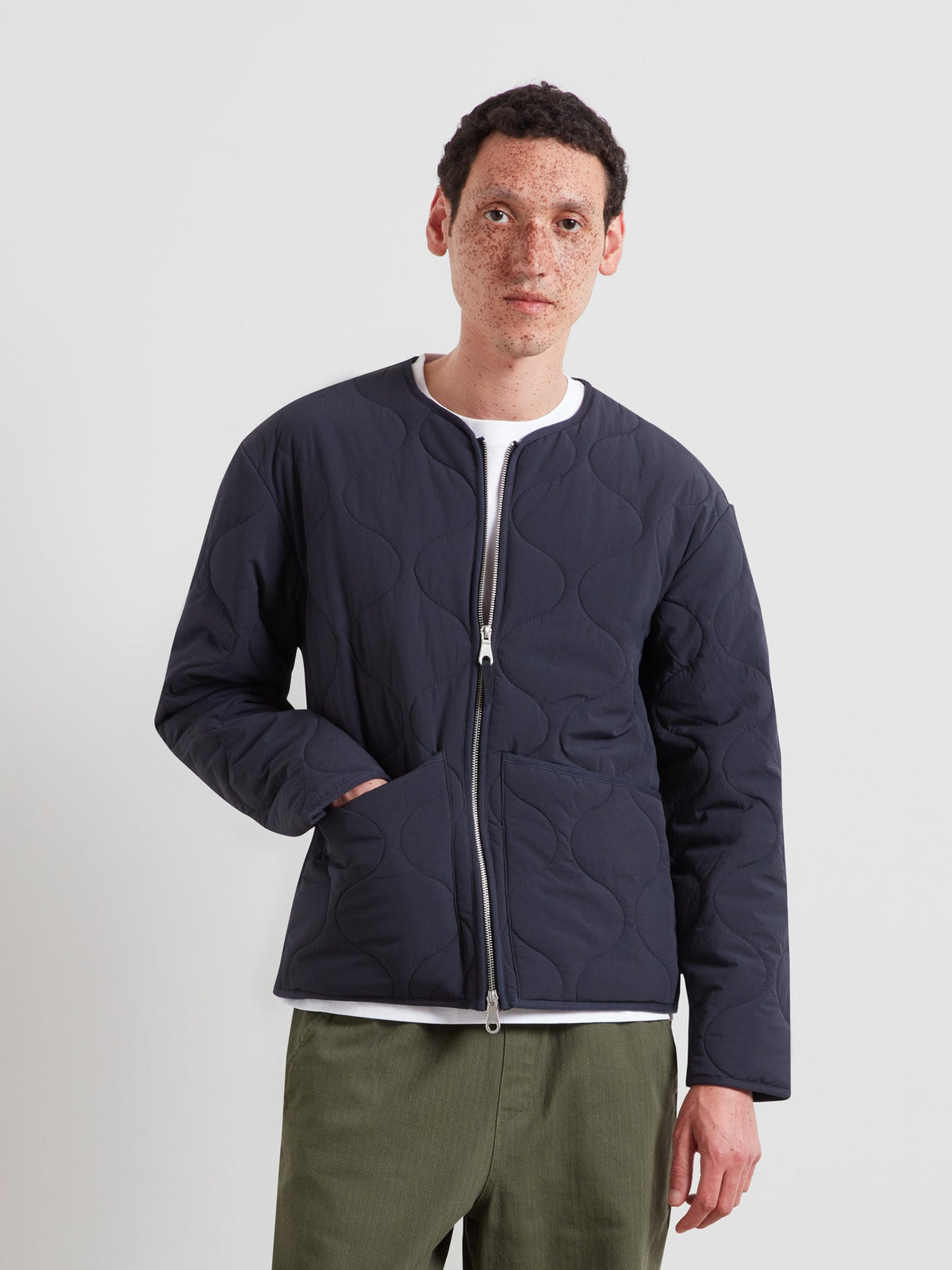 Campbell Jacket In True Navy