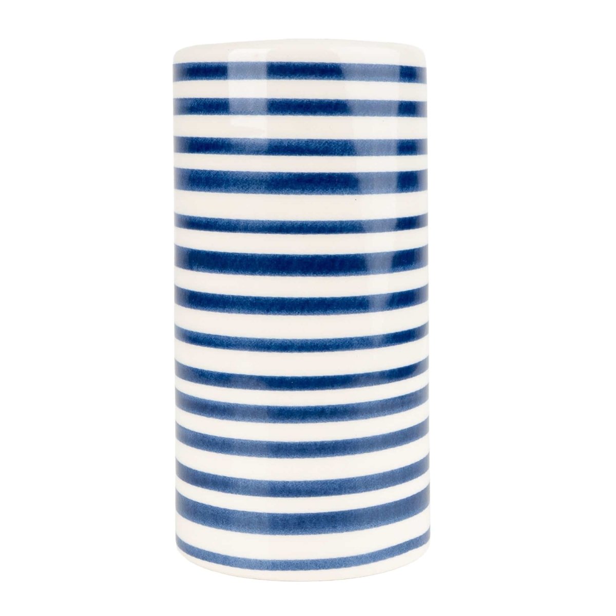 Jeff Banks Ceramic Toothbrush Holder - Stripes Blue - RUTHERFORD & Co