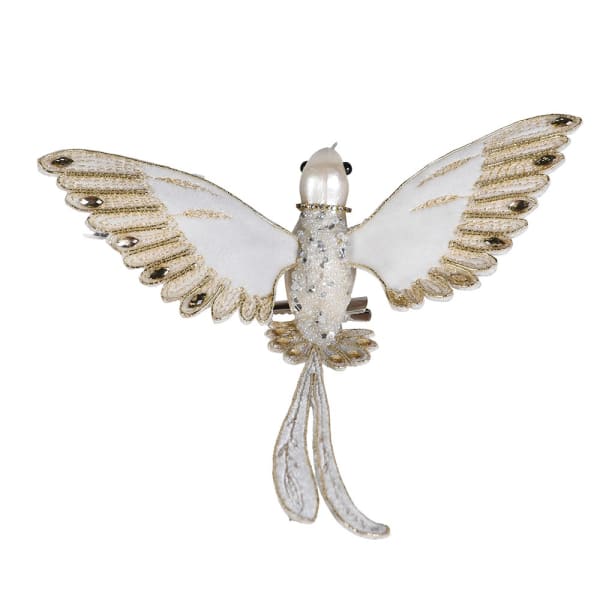 Jewelled Bird On Clip - RUTHERFORD & Co