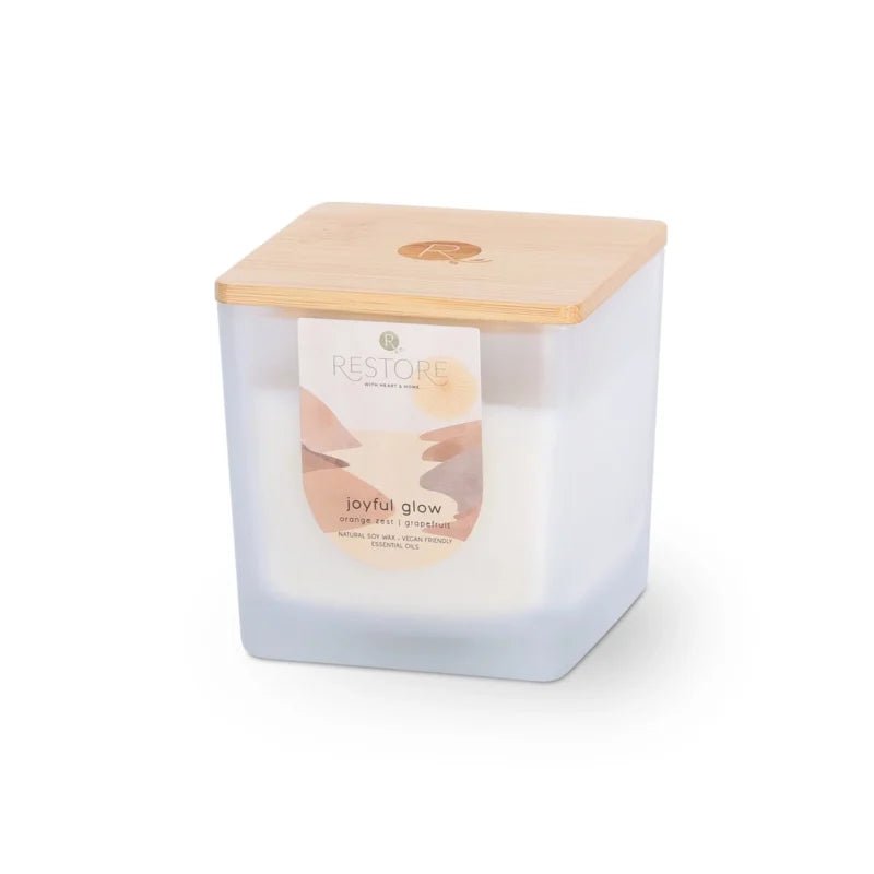 Joyful Glow - Restore Large Candle - RUTHERFORD & Co