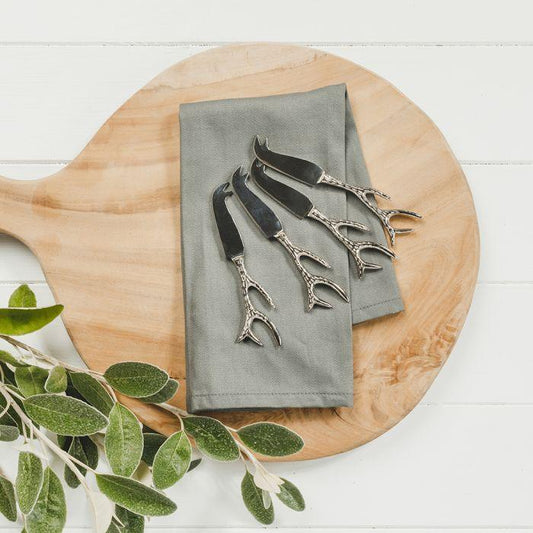 ANTLER MINI CHEESE KNIVES (SET OF 4) - RUTHERFORD & Co