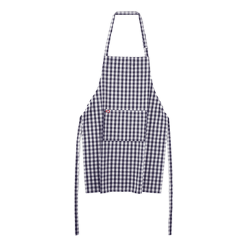 Judge Textiles, Apron, Blue Check - RUTHERFORD & Co