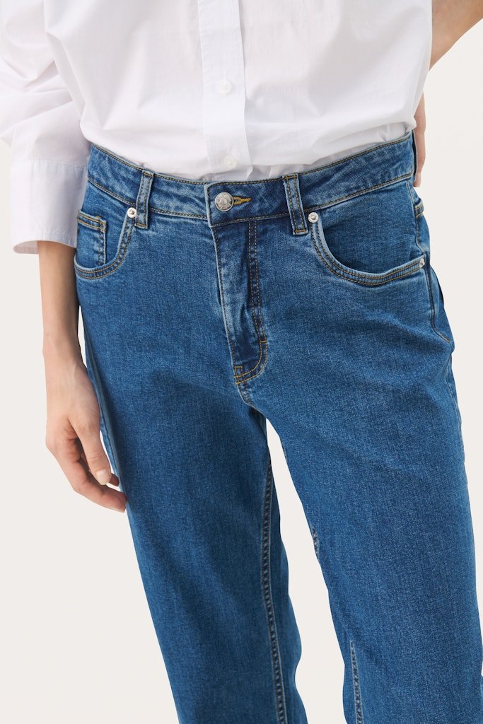 JudyasPW Je Jeans - Medium Dark Blue Denim - RUTHERFORD & Co