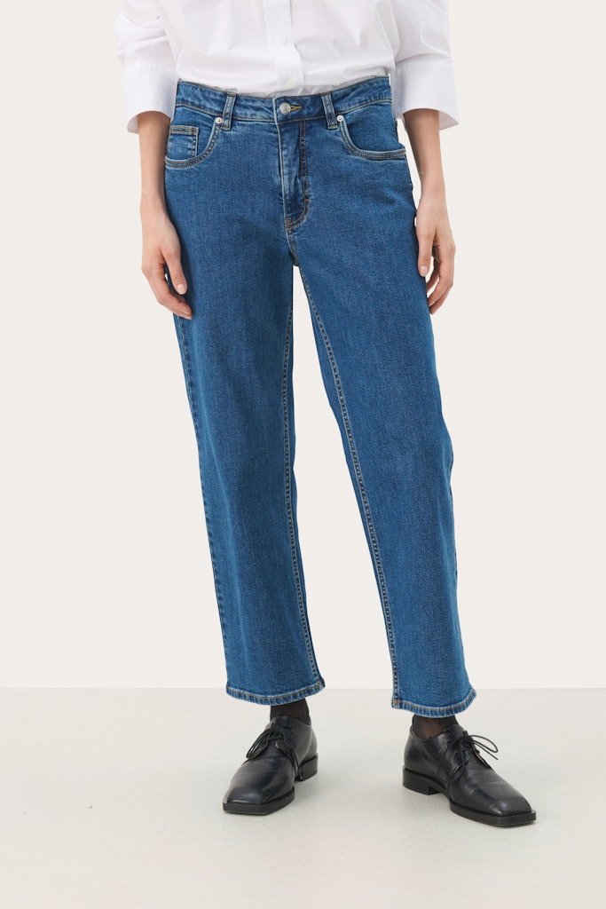 JudyasPW Je Jeans - Medium Dark Blue Denim - RUTHERFORD & Co