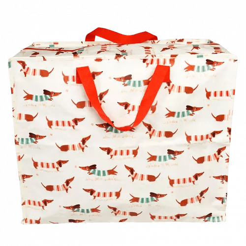 Jumbo storage bag - Sausage Dog - RUTHERFORD & Co