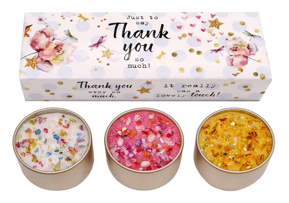 Just Because Three Lites Tealights Thank You So Much - RUTHERFORD & Co