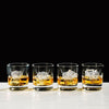 HIGHLAND COW GLASS TUMBLERS (SET OF 4) - RUTHERFORD & Co