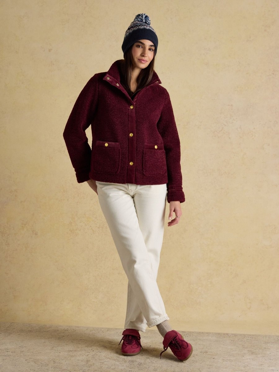 Kara Navy Fair Isle Bobble Beanie Hat - RUTHERFORD & Co